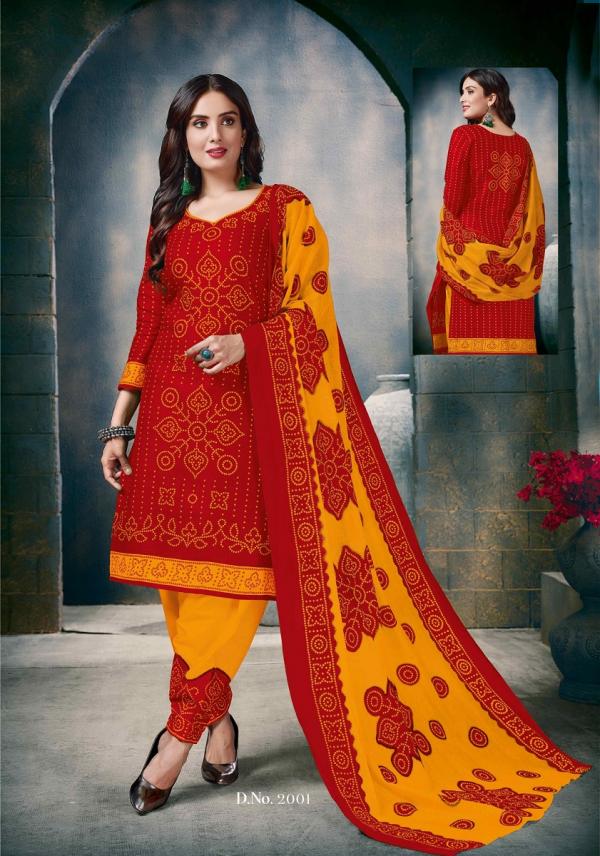 SC Bandhani Special Vol-2 Coton Exclusive Designer Dress Material
